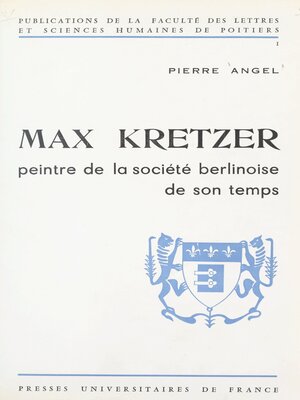 cover image of Max Kretzer